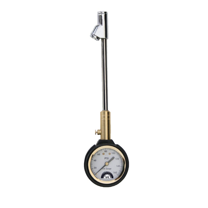 TireMinder مايندر ريسيرش 154.1681 جهاز قياس ضغط الإطارات TireMinder TMG-RV-DIAL مع ساق 9 بوصة - Image 1